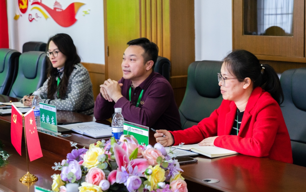 校校联动谋合作 协同育人共发展——广西农业职业技术大学人文与艺术学院莅临我校调研交流(图2)